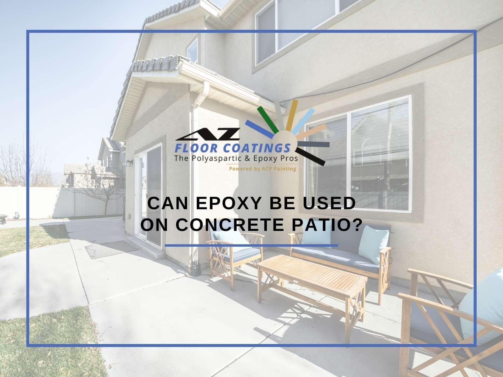 Can Epoxy Be Used On Concrete Patio