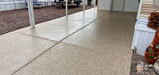 Concrete Coatings With A Wide Variety Of Colors In Gilbert