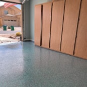 Stain Resistant And Durable Garage Floor In Sun Lakes