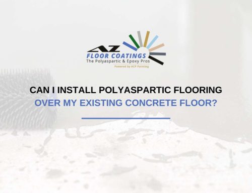 Can I Install Polyaspartic Flooring Over My Existing Concrete Floor?